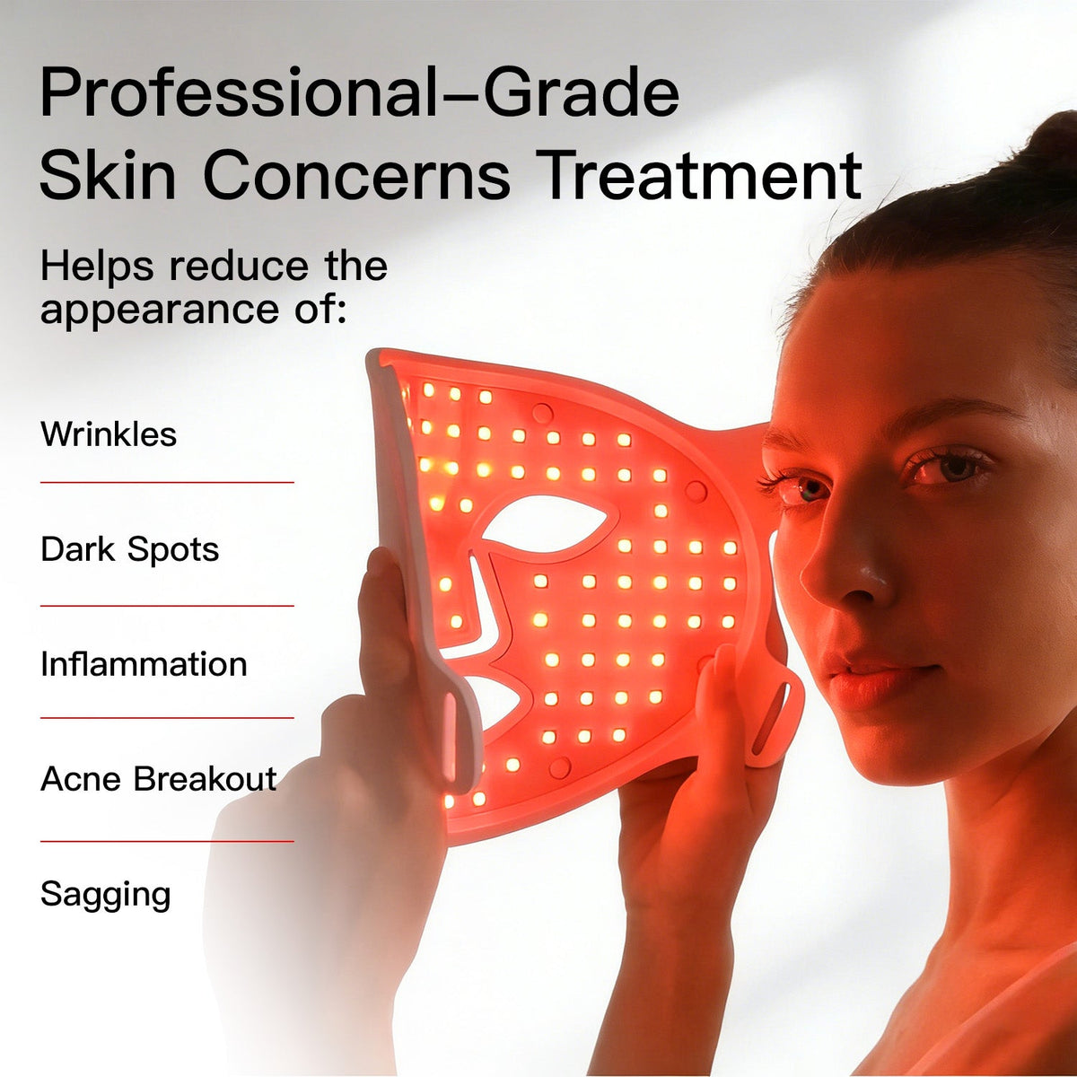 Masque Visage LED RED ONE®